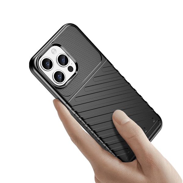 Robust Skal iPhone 15 Pro Max Thunder - Svart
