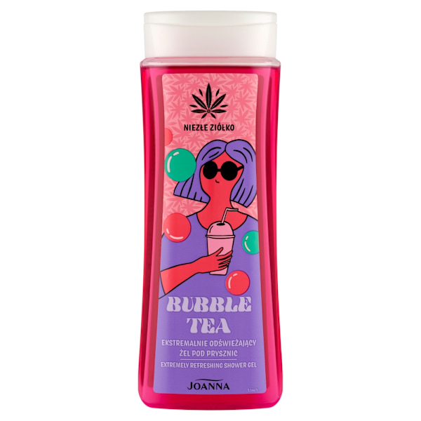 Joanna Niezłe Ziółko Suihkugeeli Bubble Tea, 300 ml