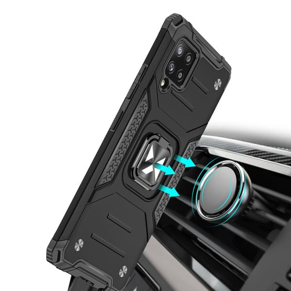 Wozinsky Ring Armor robust hybridfodral med magnetisk hållare fö