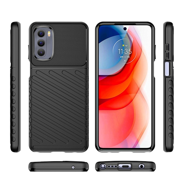 Thunder Skal Flexibel Pansaröverdrag för Motorola Moto G Stylus