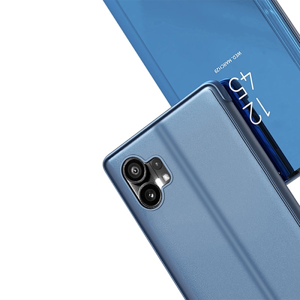Inget hinder för 'Clear View Case-fodral Nothing Phone 1 Svart'