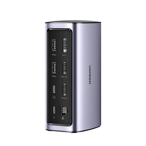 Ugreen Multifunktionell Dockningsstation HUB 12-i-1 USB C HDMI D