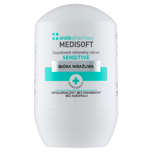 Anida Medisoft Sensitive Mineral Deodorant Roll-On/ 50 ml
