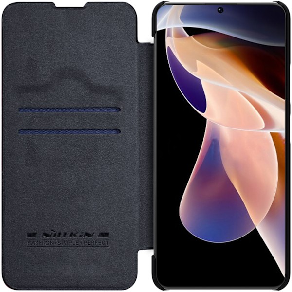 Nillkin Qin Fodral för Xiaomi Redmi Note 11 Pro+/Note 11 Pro/Mi1
