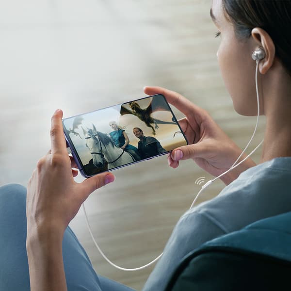 Joyroom JR-EC06 USB-C Hörlurar - Silver
