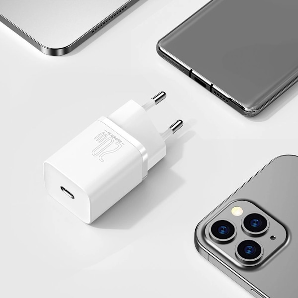 Baseus Super Si 1C Snabbladdare USB Typ C 20W Power Delivery med
