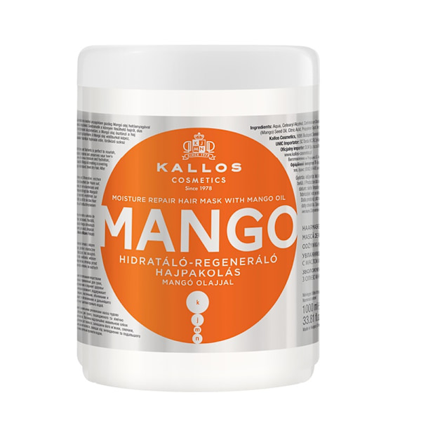 Kallos KJMN Mango Hårolja Mask/ 1000ml