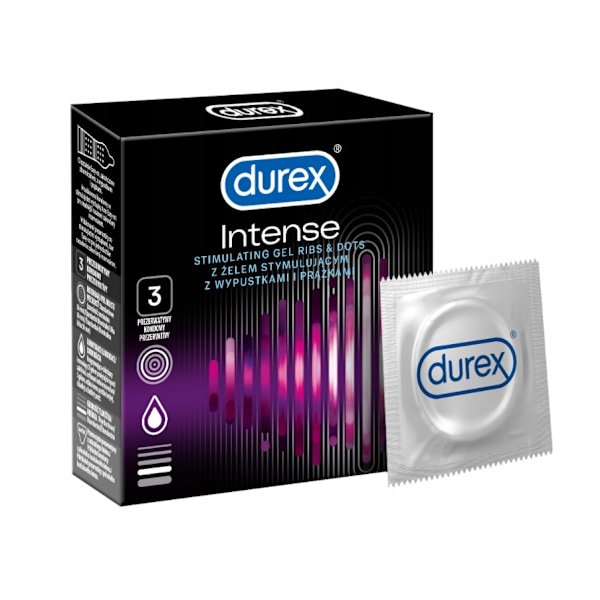 Durex Intense Kondomer/ 3-pack