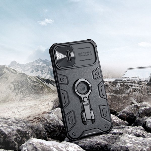 Nillkin CamShield Armor Pro Skal för iPhone 14 Plus/ robust blåt