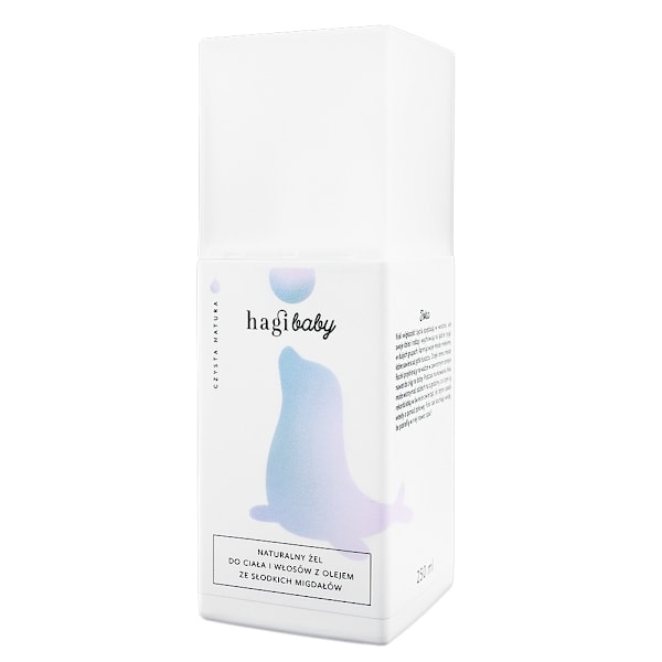 Hagi Baby Naturlig Kropps- och Hårgel med Sötmandelolja/ 250ml