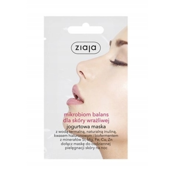 Ziaja Mikrobiom Balans Känslig Hud Ansiktsmask 7 ml