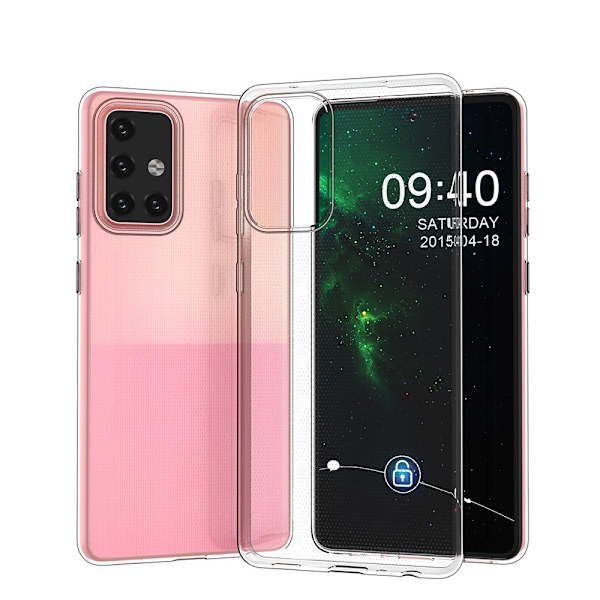 Samsung Galaxy A72 4G Ultra Tunt Genomskinligt Silikonskal 0.5mm