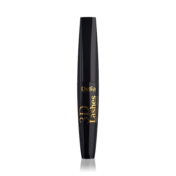 Delia Nya Look Mascara för Fylligare Fransar/ Svart - 12ml