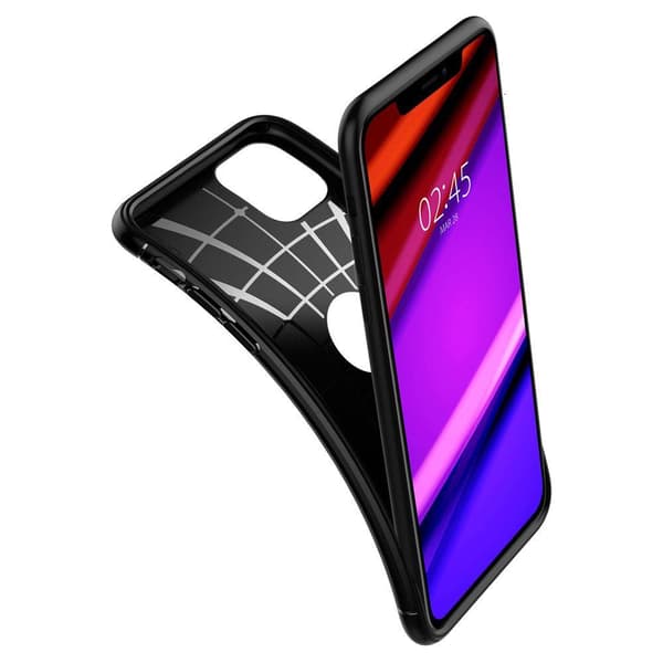 Spigen Robust Armor Skal till iPhone 11 - Matt Svart