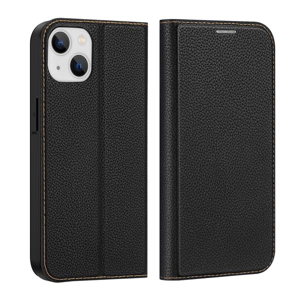 Dux Ducis Skin X2 Magnetfodral för iPhone 14 Plus - Svart