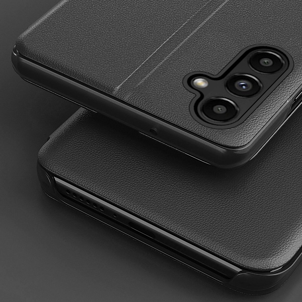 Samsung Galaxy A14 Fodral i Eco Läder med Visningsfönster och St