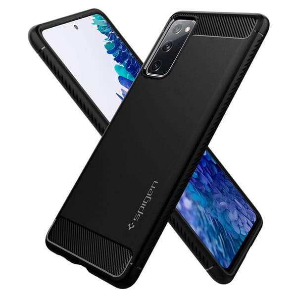 Spigen Robust Skyddsfodral för Samsung Galaxy S20 FE - Svart Mat