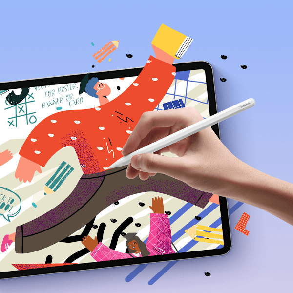 Baseus Smooth Writing 2 - Aktiv Stylus Penna för iPad med Utbytb
