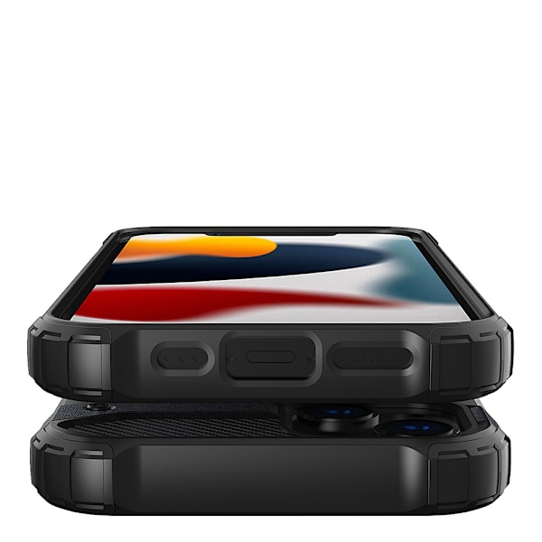 Hybrid Armor Blått Skyddsfodral för iPhone 14 Plus