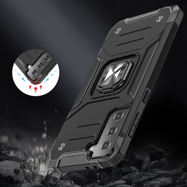 Wozinsky Ring Armor stöttåligt hybridfodral med magnetisk hållar