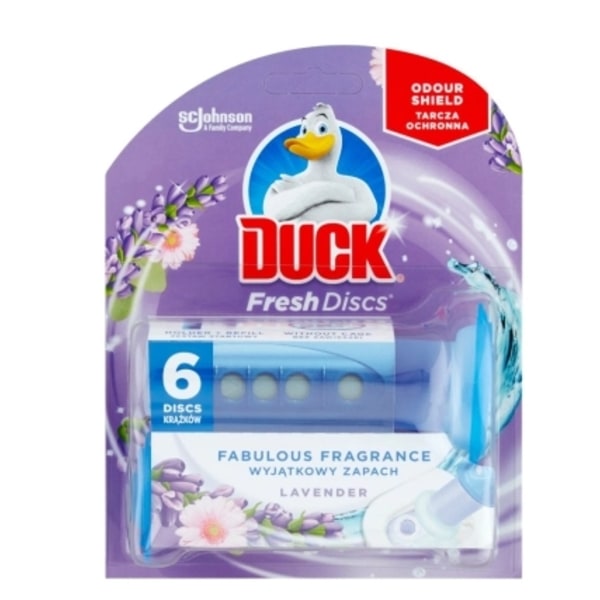 Lavendel WC Gel Diskar/ 36 ml - Effektiva Diskar för Fräsch Disk