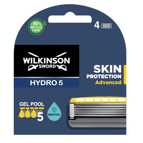 Wilkinson Hydro 5 Skin Protection Rakblad/ 4-pack