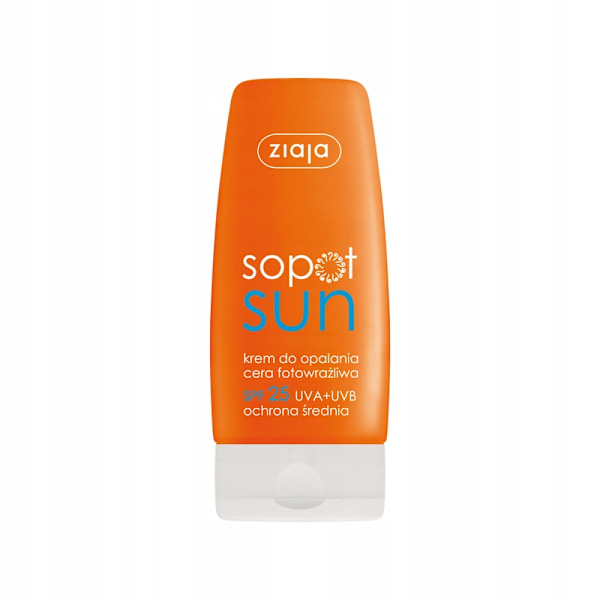 Ziaja Sopot Sun Fotokänslig Solkräm SPF25 60ml