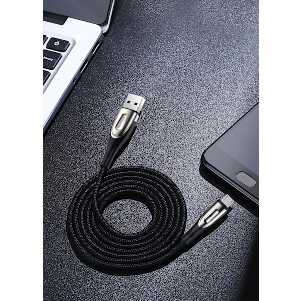 Joyroom Sharp Serien S-M411 USB-A/micro USB 3A 1/2m Laddningsind