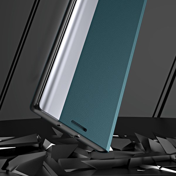 Sömn Fodral Pro för Xiaomi Redmi Note 12 Pro+ med flipstativ sva