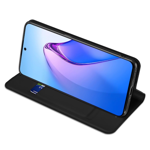 Dux Ducis Skin Pro Fodral för Oppo Reno 8 Pro med flip-överdel/