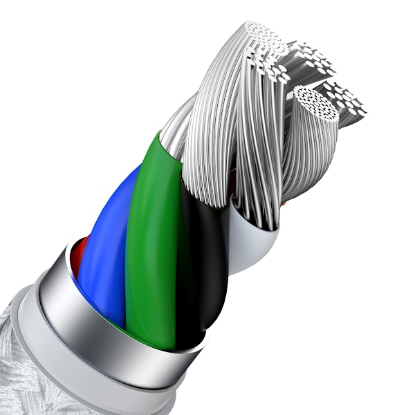 Baseus Cafule Seriens Metalldatakabel USB-C/Lightning 20W PD 1m