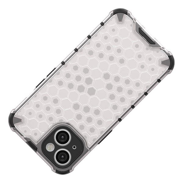 iPhone 14 Skyddsfodral i Robust Hybriddesign med Bikakemönster -