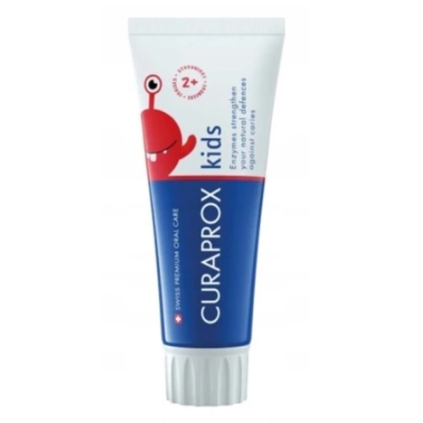 Curaprox Barn Tandkräm Jordgubbssmak/ 60 ml
