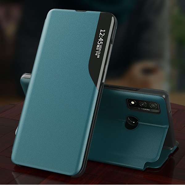 Samsung Galaxy A02s EU Fodral i Ekologiskt Läder: Elegant Flip C