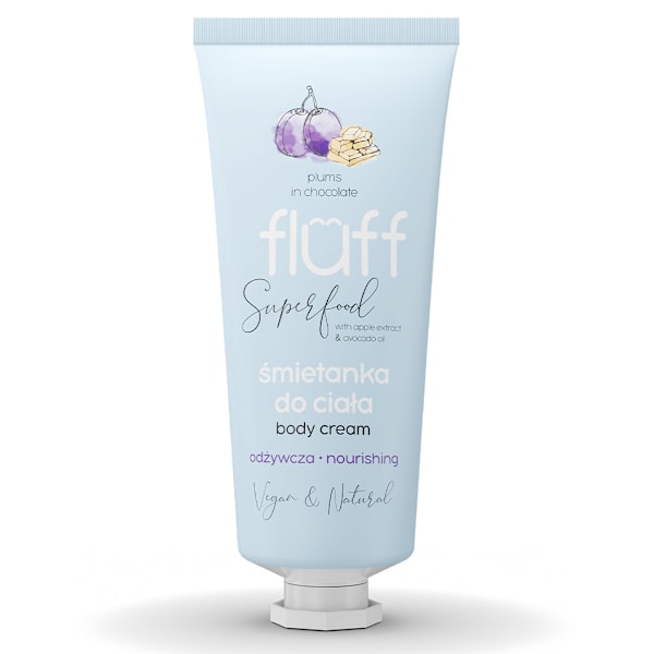 Fluff Kroppsgrädde Plommon i Choklad/ 150 ml