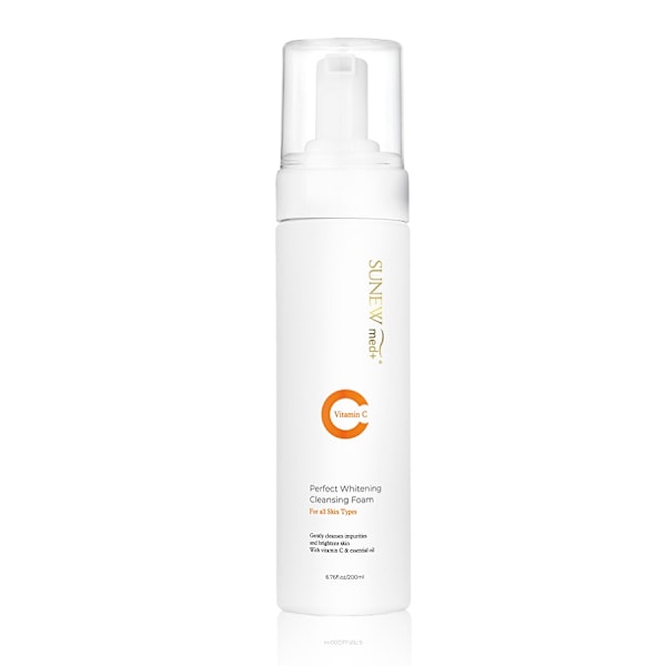 SunewMed+ Aktivt Ansikte och Ögonrengöringsskum/ 200 ml