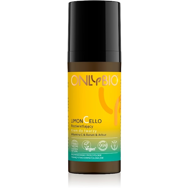 EndastBio/ Upplyftande Ansiktskräm med Citron/ 50 ml