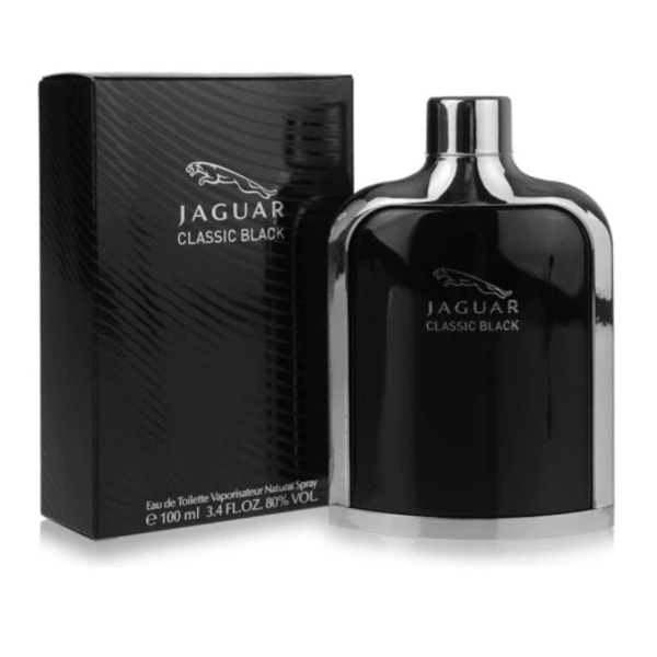 Jaguar Klassisk Svart Eau de Toilette/ 100ml - Lyxig doft för en