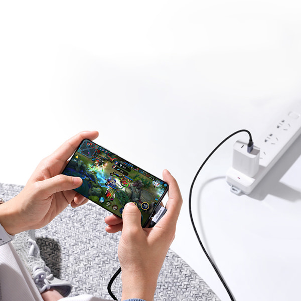 Ugreen US385 Vinklad USB-A till USB-C Kabel 90º/ 5Gb/s/ 3A/ 1m -