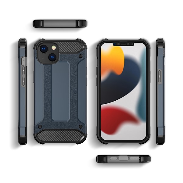 Hybrid Armor Robust Hybridfodral för iPhone 13 Guld