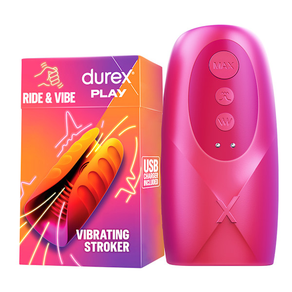 Durex Play Ride & Vibe stimulerande manlig masturbator