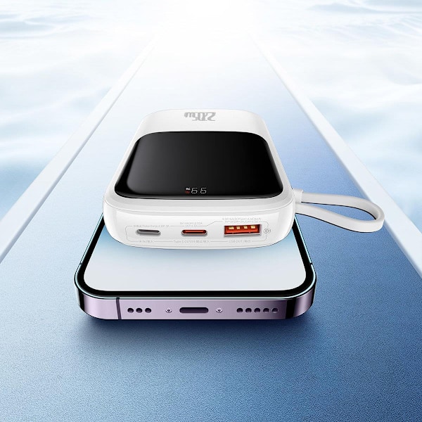 Baseus Qpow Digital Display Powerbank 10000mAh 20W med Snabbladd