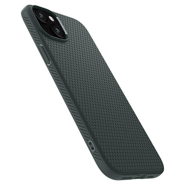 Spigen Liquid Air Skal för iPhone 15 Plus - Mörkgrön