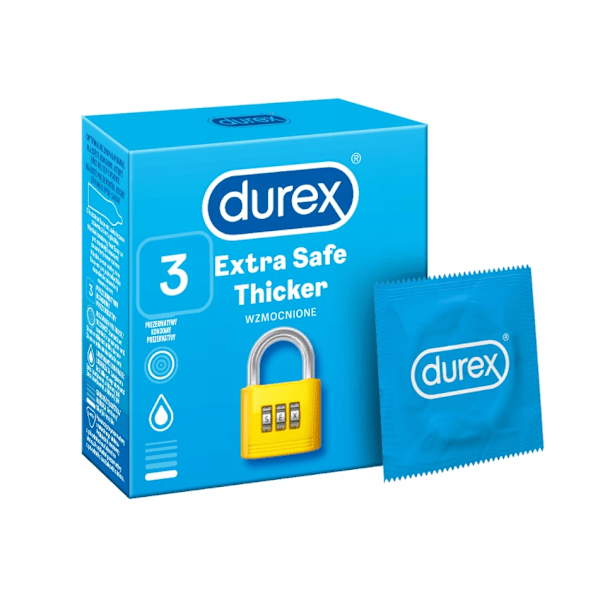 Durex Extra Safe Kondomer/ 3 Pack
