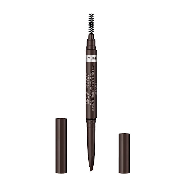 Rimmel Automatisk Vegan Vattenfast Ögonbrynspenna 003 Mörkbrun 0