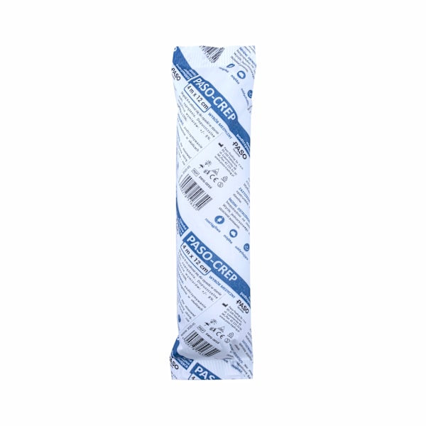 Stödjande elastisk binda/ Paso-Crep/ 4m x 12cm/ 1 stycke