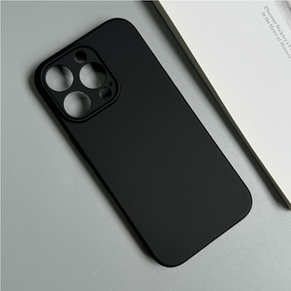 Mjukfodral för iPhone 16 Pro Max - Svart