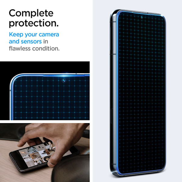 Spigen Glas.tR EZ Fit Härdat Glas för Samsung Galaxy S23 - 2-pac