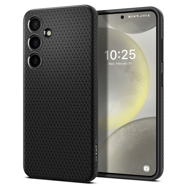 Spigen Liquid Air Skal för Samsung Galaxy S24 - Matt Svart