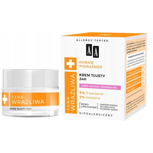 AA Cera Sensitive/ Fet Kräm 24h/ 50 ml